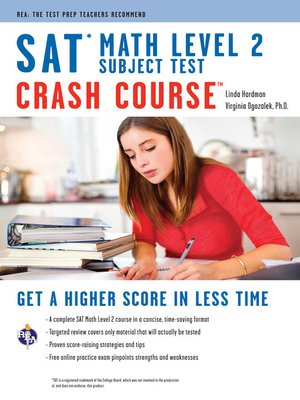 cover image of SAT Subject Test: Math Level 2 Crash Course